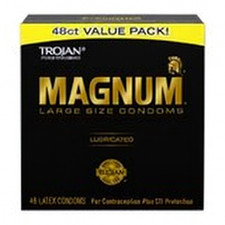48 PCK TROJAN MAGNUM GOLD CONDOMS 50 PACK-BULK, BUY MORE SAVE MORE exp and 2028