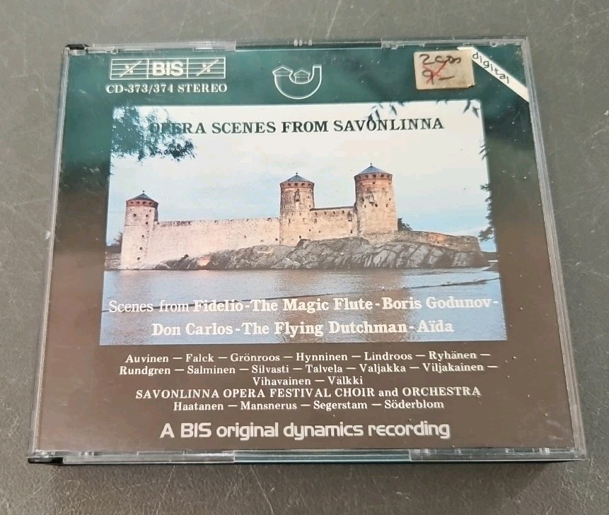 Opera Scenes from Savonlinna BIS – BIS-CD-373/374 2 x CD BOX SET