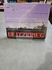 1965 Blitzkrieg Avalon Hill  Game UNPUNCHED! Vintage WWII Strategy