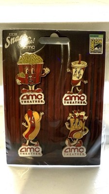 SDCC 2024 EXCLUSIVE AMC THEATRES DEBUT PIN SET - Snack Time!