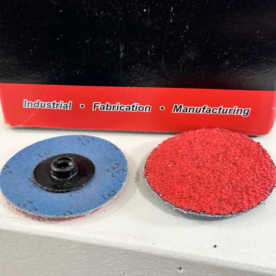 Lot Of 100 Superior Abrasives 2" Coated  Sanding Discs A016251 36 Grit Type S-36 - Image 3 of 4