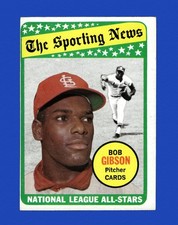 1969 Topps Set-Break #432 Bob Gibson VG-VGEX *GMCARDS*