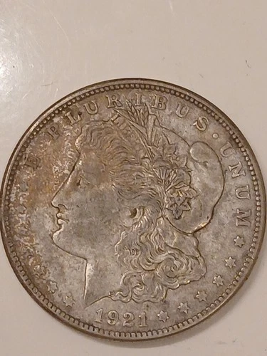 1921-D Morgan Silver Dollar VF Circulated 90% Silver US Coin