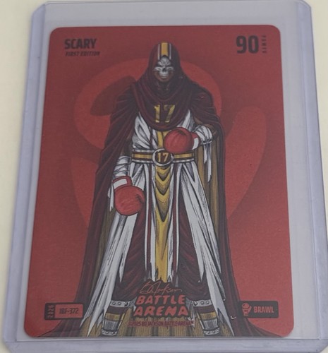 Bo Jackson Battle Arena SCARY `Terry McLaurin` Red Battlefoil Brawl #RBF-113