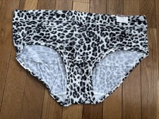 Plus Size 22/24 Lane Bryant Cacique Comfort Bliss Hipster Cream Cheetah Leopard