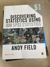 Discovering Statistics Using IBM SPSS Statistics by Andy Field (Paperback, 2017)