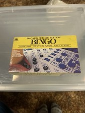 Golden Boardgame Bingo 50-Card Deluxe Ed New In Box - Rare