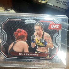 2021 Panini Prizm UFC Nina Ansaroff #135 Base Mixed Martial Arts Card