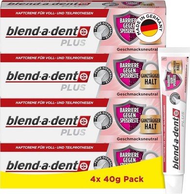 Blend-a-dent Plus Barriere Gegen Speisereste Haftcreme für Voll