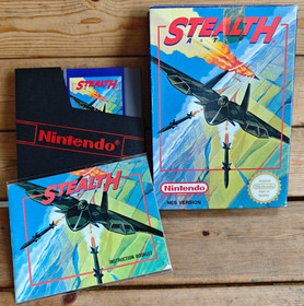 Stealth ATF Boxed with Manual - Nintendo NES Entertainment System Video Game