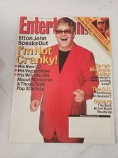Entertainment Weekly Elton John November 5 2004 Sarah Michelle Gellar Magazine