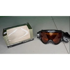 SCOTT USA Snow Goggles Amber Lens Black Strap Ski Snowboard