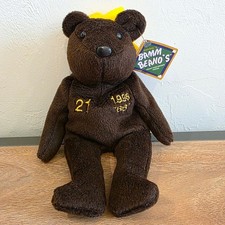 1998 Sammy Sosa Bamm Beanos Plush Bear Chicago Cubs Salvino s NWT MLB Toy