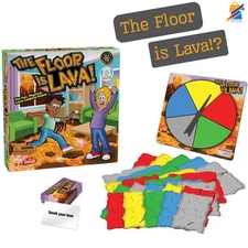 The Floor is Lava Game for Kids and Adults by Endless Games Indoor Outdoor Play