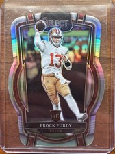 Brock Purdy [Silver Die Cut] #213 Prices | 2022 Panini Select