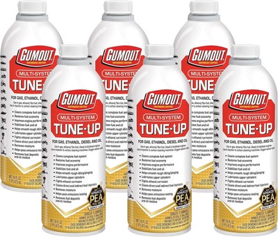 Gumout 510011 Multi-System Tune-Up, Fuel Stabilizer 16 Fl Oz. (Pack of 6) 