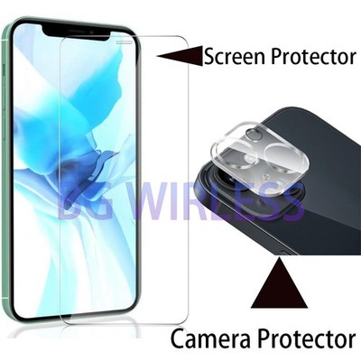 For iPhone 12Mini /12Pro/12Pro Max Tempered Glass Screen / Camera Lens Protector