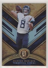 2019 Panini Gold Standard Platinum 64/75 Marcus Mariota #7 09g4