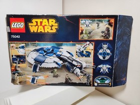 Official Lego Star Wars Droid Gunship 75042 BOX ONLY