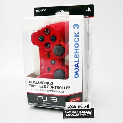 SONY PS3 DUAL SHOCK 3 WIRELESS Controller Deep Red CECHZC2J Playstation3 NEU