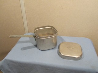 Vintage Coleman 502 Aluminum Case/Cook Pot ONLY
