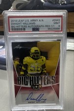 2014 Leaf All-American Bowl - Big Hitters Dwight Williams #BH-DW2 Red 1/1