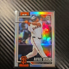 2026 Topps Series 1 RAFAEL DEVERS RAINBOW Foil Parallel #219 Giants