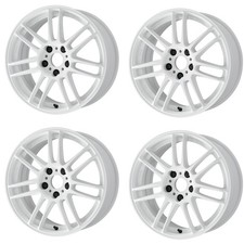 Work Emotion Zr7 Wheels 18x7.5j47 5x100 Titaniumwhitetw Set Of 4