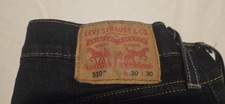 Levi's 510 Skinny Fit Mens Jeans Size 30x30