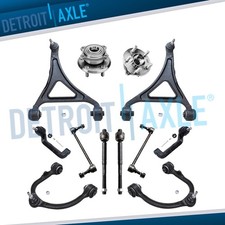 AWD 12pc Front Control Arm Wheel Hub Tierod Kit for Dodge Charger Chrysler 300