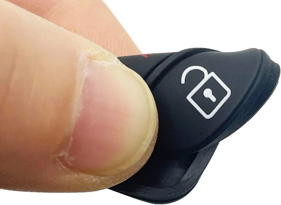 Kia Key Fob Rubber Button Pad Replacement for Soul, Rio, Sportage 2010-2014 Foto 3 de 4