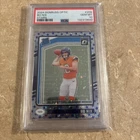 2024 Panini Donruss Optic Rated Rookie Bo Nix #209 Stars Prizm RC PSA 10 Gem Mt