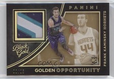 2015-16 Panini Black Gold Golden Opportunity Prime /25 Frank Kaminsky #10 1u6