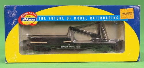 Coche plano Derrick Athearn #92224 HO Canadian Pacific 40' #40216 nuevo de stock | Zustand: New