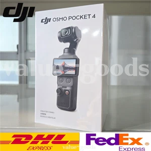 [NEW] DJI Osmo Pocket 4 Creator Combo 4K 240fps Gimbal Action Camera Genuine/