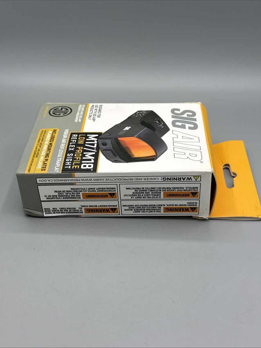 SIG SAUER AIR Reflex 1x22mm Red Dot Sight M17/M18 Low Profile (AIR