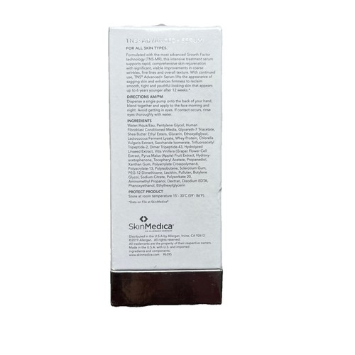 Suero avanzado SkinMedica TNS - 1 OZ NUEVO - Imagen 3 de 5