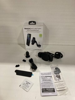 Montaje magnético de carga inalámbrica Scosche magicMOUNT Charge3 negro