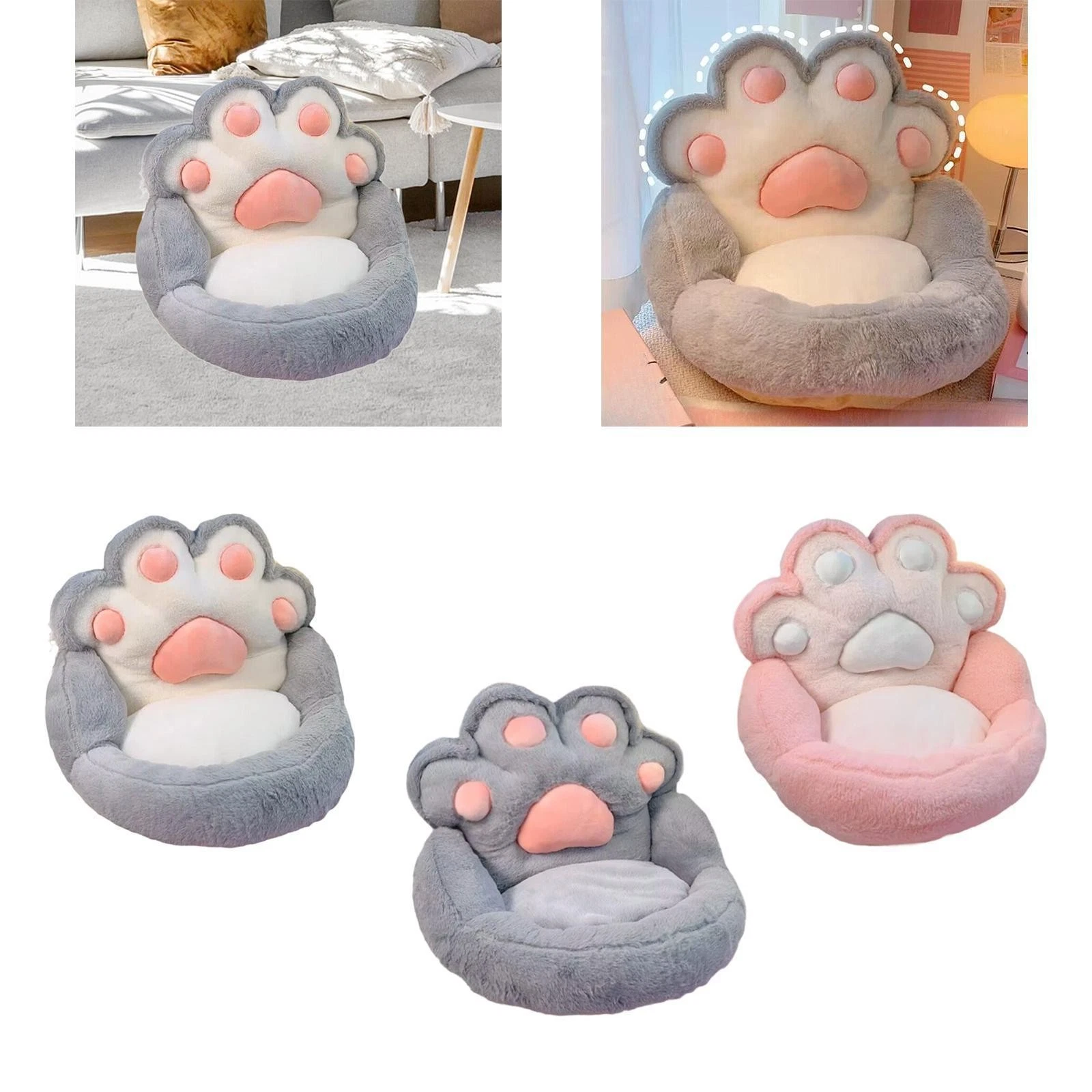 Single Seater Lazy Sofa Soft Comfortable Beanbag Tatami Cat Claw Lounge for
Opens in a new window or
