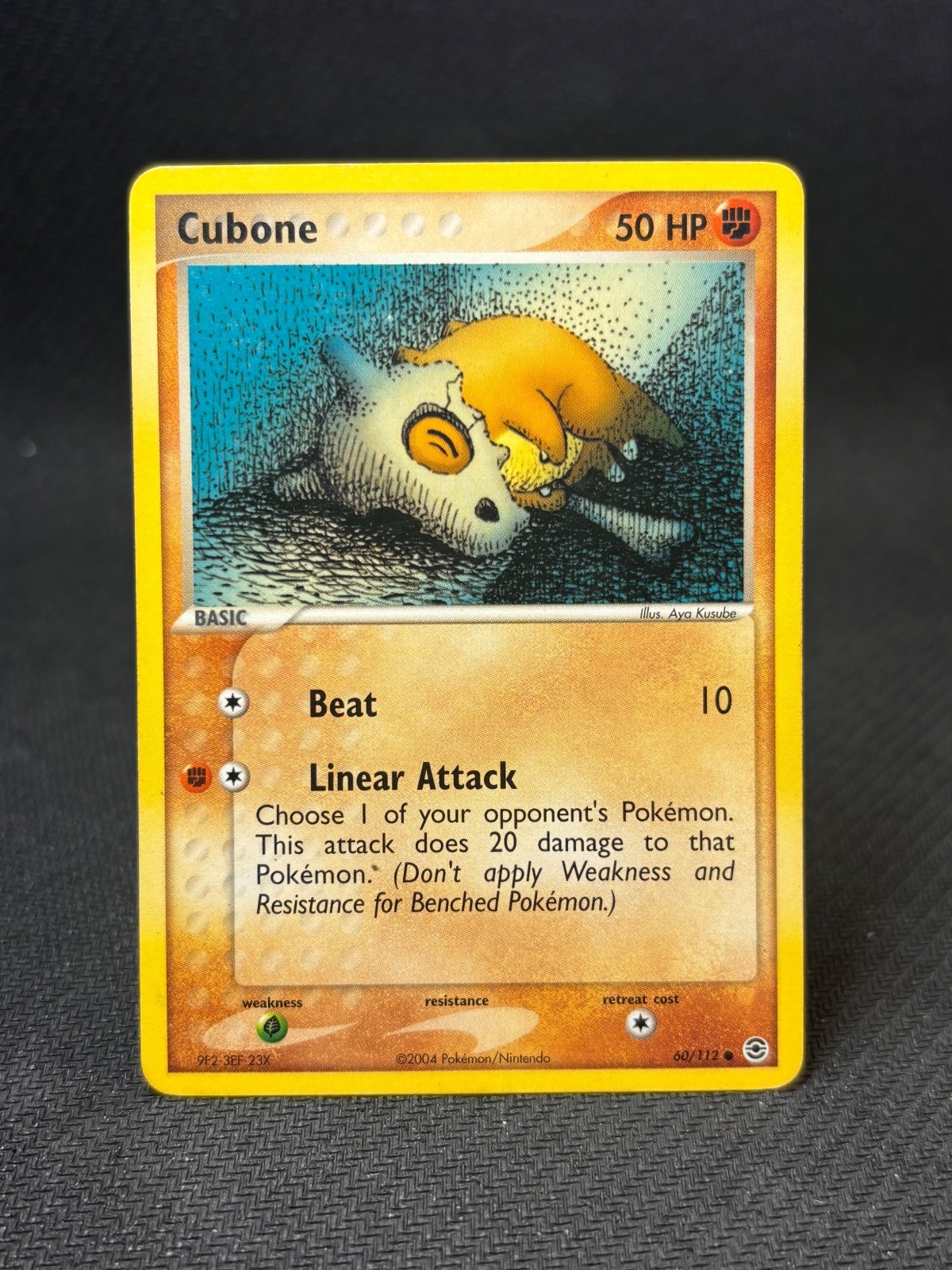 Cubone 60/112 Common FireRed & LeafGreen Pokemon Lightly Played