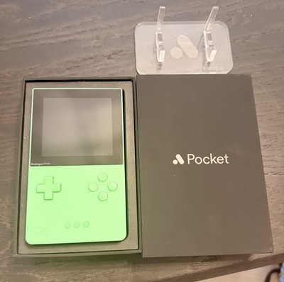 Analogue Pocket - Limited Edition Glow In The Dark w/ Acrylic Stand & Carry Case