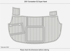 Pavimento barca Sunseeker 52 Super Hawk DuraEVA Seadek EVA Foam 2001