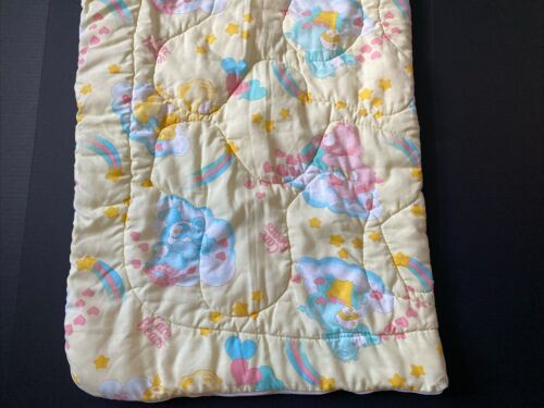 Care Bears Kleinkind Schlafsack 33"X21" Vintage 1983 American Greeting durchgehender Reißverschluss - Bild 8 von 13