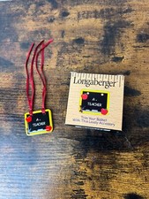 Longaberger Pottery Basket Tie On A+ Teacher #36617 Made in the USA NIB