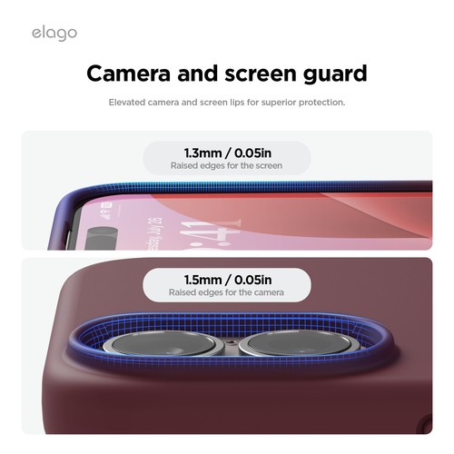 Custodia iPhone 16 - elago® iPhone 16 custodia in silicone premium - Foto 167 di 260