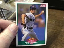 1989 Score Rookie/Traded #8T Rob Murphy NM-MT Red Sox
