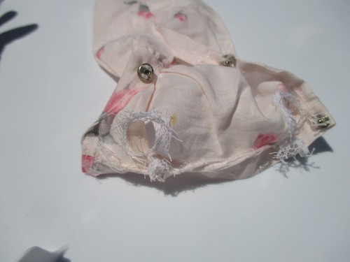 Tressy Doll Summer Time Sheath Dress Rare Variation Print Pink Floral 1967 - Picture 12 of 12