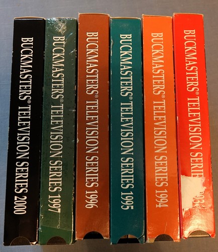 6 VHS BEST OF BUCKMASTERS' TELEVISION HUNTING SERIES: 1993 -1997, 2000 - Picture 2 of 3
