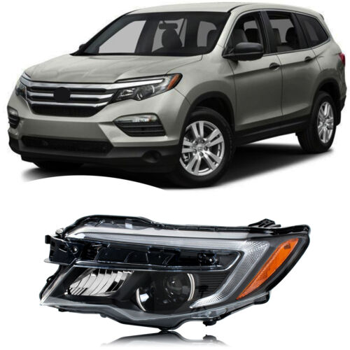 Headlight For Honda Pilot LX 2016-2018 Ridgeline 17-20 Front Lamp Left Side - Picture 1 of 2