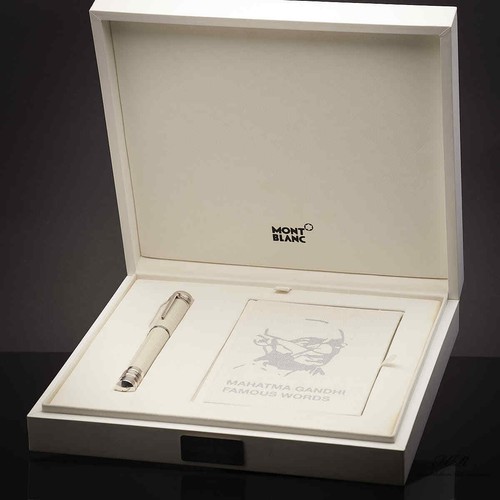 Montblanc Great Characters 2009 Limited Edition Mahatma Gandhi Füller ID 105590 - Bild 1 von 7